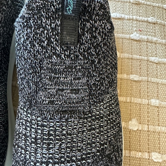 SKETCHERS AIR COOLED BLACK/WHITE TWEED MEMORY FOAM SLIP ON SHOE 9 - Picture 7 of 7